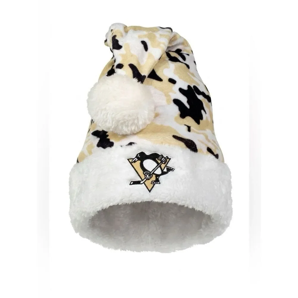 Pittsburg Penguins Camo Santa Hat